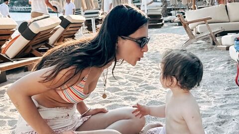 Geçtiğimiz yıl anne olan oyuncu Meriç Aral, eşi Serkan Keskin ile yaz