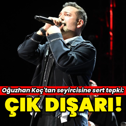 Seyircisine sert tepki: Çık dışarı!