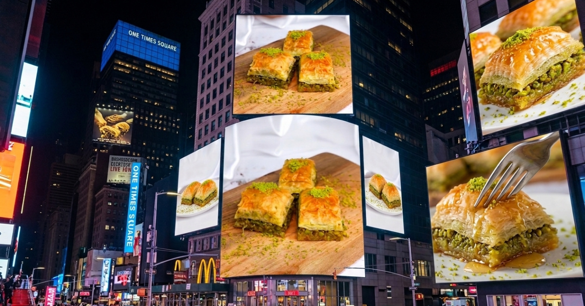 New York’un “Baklava Adam”ı zirvede