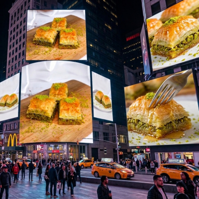 New York’un “Baklava Adam”ı zirvede