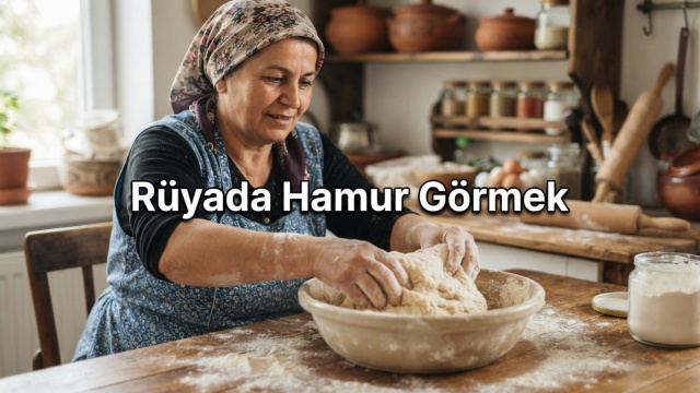 Rüyada hamur görmek ne anlama gelir?