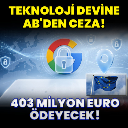Google'a 403 milyon Euro ceza