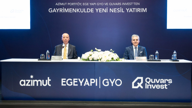 Azimut Portföy, Egeyapı GYO ve Quvars Invest'ten iş birliği