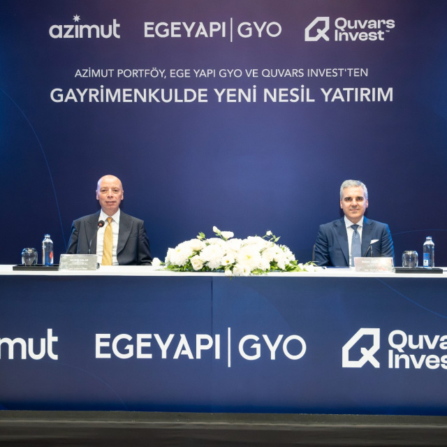 Azimut Portföy, Egeyapı GYO ve Quvars Invest'ten iş birliği