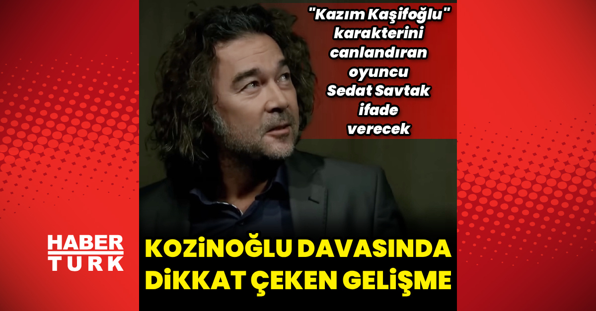 "Kazım Kaşifoğlu" ifade verecek