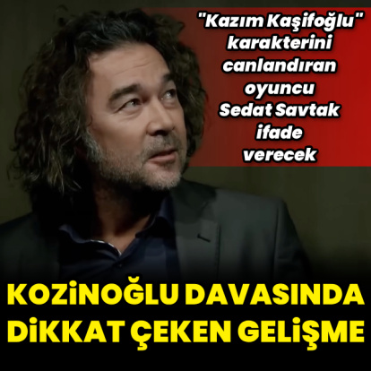 "Kazım Kaşifoğlu" ifade verecek