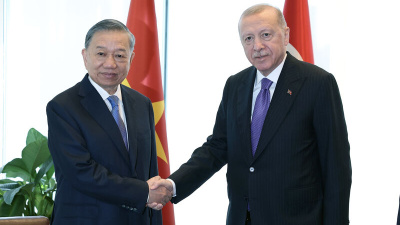 Cumhurbaşkanı Erdoğan, Vietnam Devlet Başkanı ile görüştü