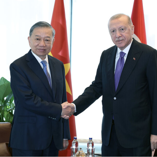 Cumhurbaşkanı Erdoğan, Vietnam Devlet Başkanı ile görüştü