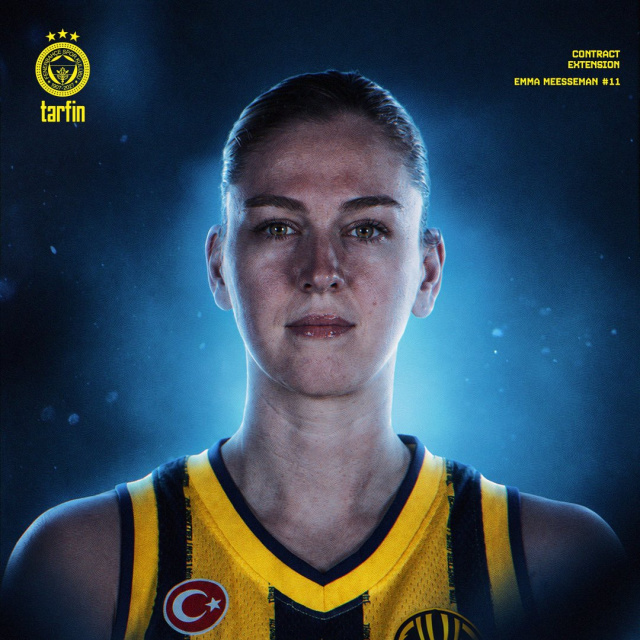 F.Bahçe, Emma Meesseman'la uzattı!