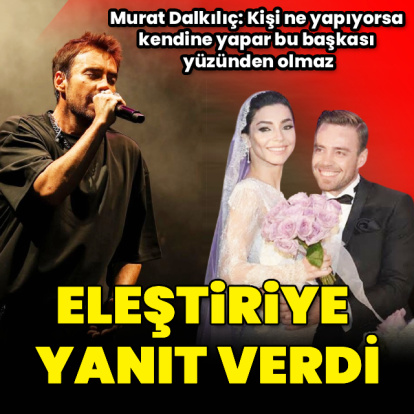 Eleştiriye yanıt verdi