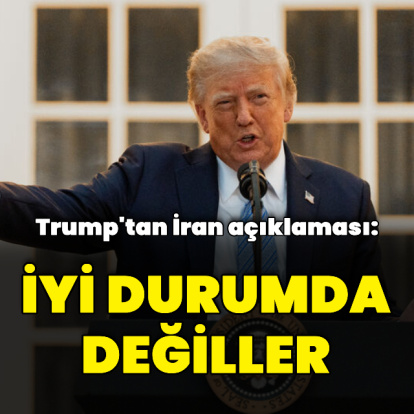"İran iyi durumda değil"