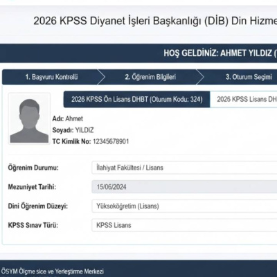 KPSS DHBT başvurusu başlıyor!