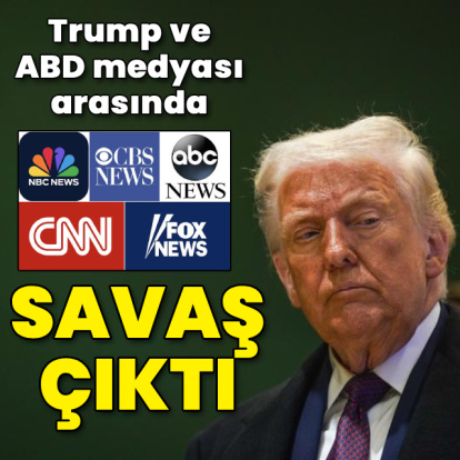 Trump ve ABD medyası arasında savaş çıktı