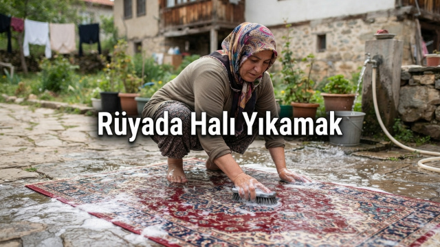 Rüyada halı yıkamak ne anlama gelir?