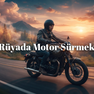 Rüyada motor sürmek ne anlama gelir?