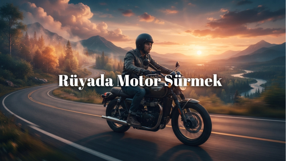 Rüyada motor sürmek ne anlama gelir?