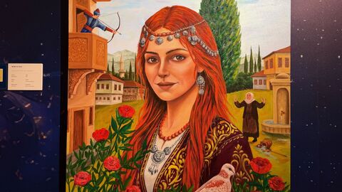 'Doğu Masalları' sergisi Konya'da açıldı