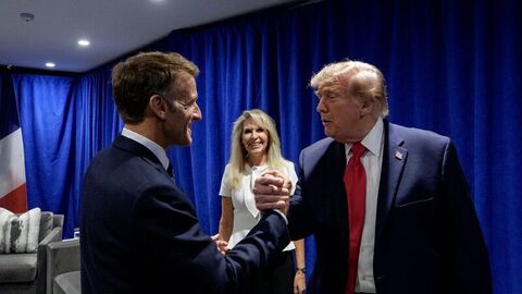 Günün notu | Macron ve Trump'tan samimi poz