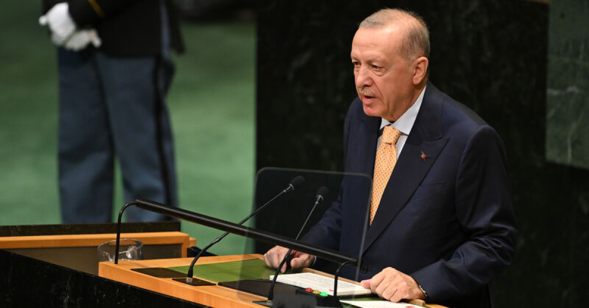 Cumhurbaşkanı Erdoğan, BM Genel Kurulu'na hitap ediyor