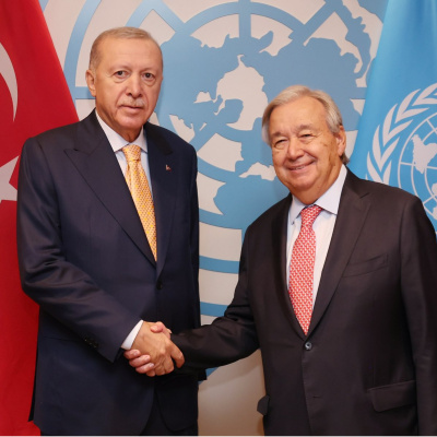 Cumhurbaşkanı Erdoğan, Guterres ile görüştü