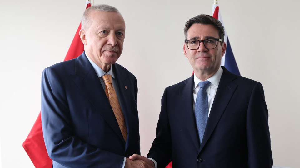 Cumhurbaşkanı Erdoğan liderlerle görüştü