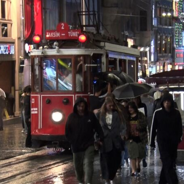 İstanbul'da etkili sağanak