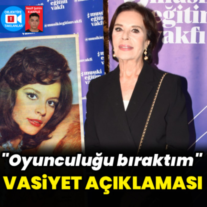 "Oyunculuğu bıraktım"