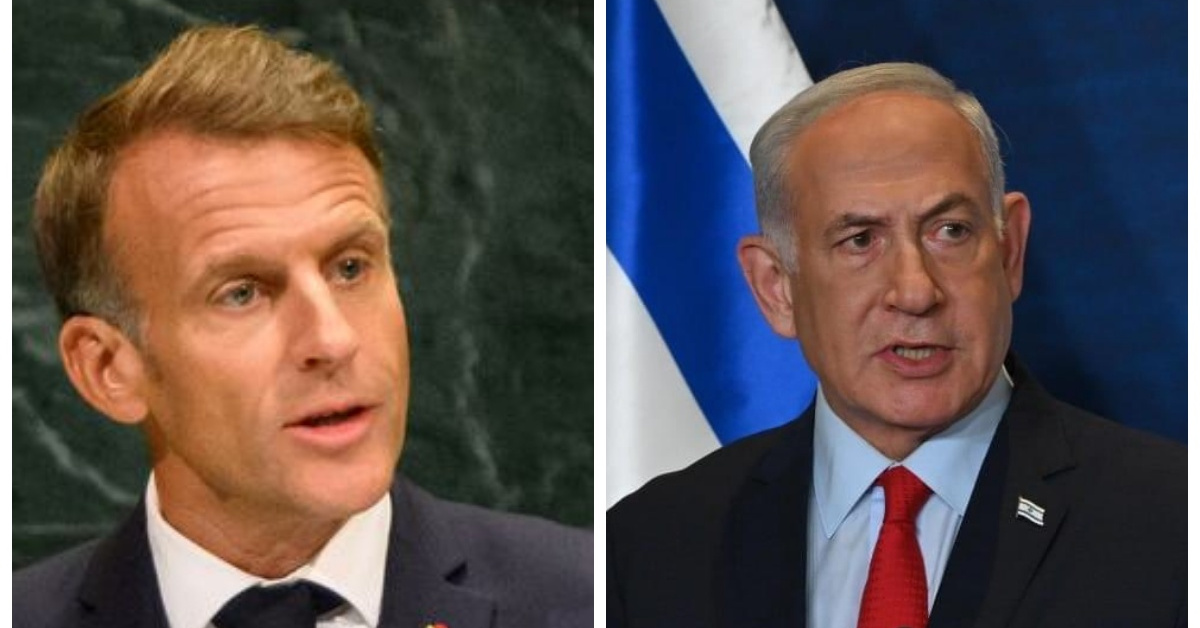 Macron ve Netanyahu arasında 'Filistin' gerilimi