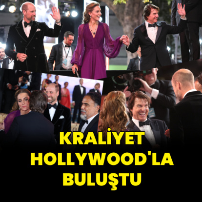 Kraliyet Tom Cruise'un galasında