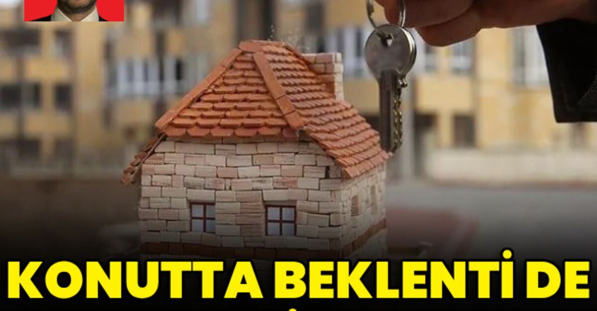 Konutta beklenti de yatırım iştahı da geriledi