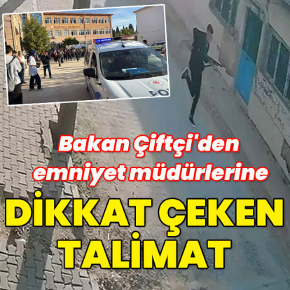 Bakan Çiftçi'den emniyet müdürlerine dikkat çeken talimat!