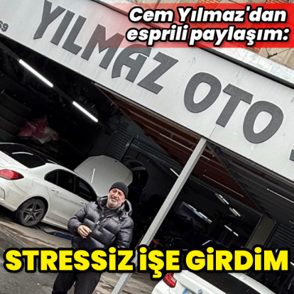 "Stressiz işe girdim"