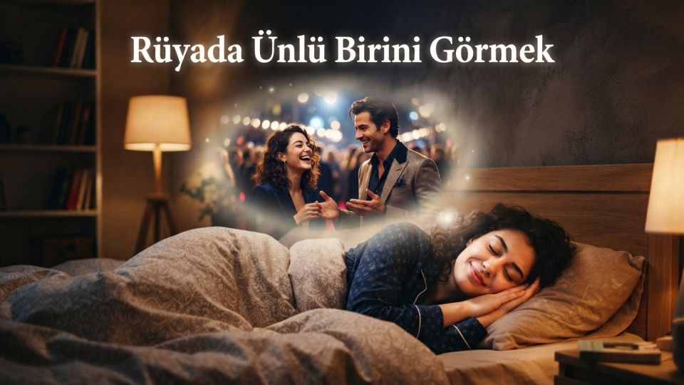 Rüyada ünlü birini görmek ne anlama gelir?