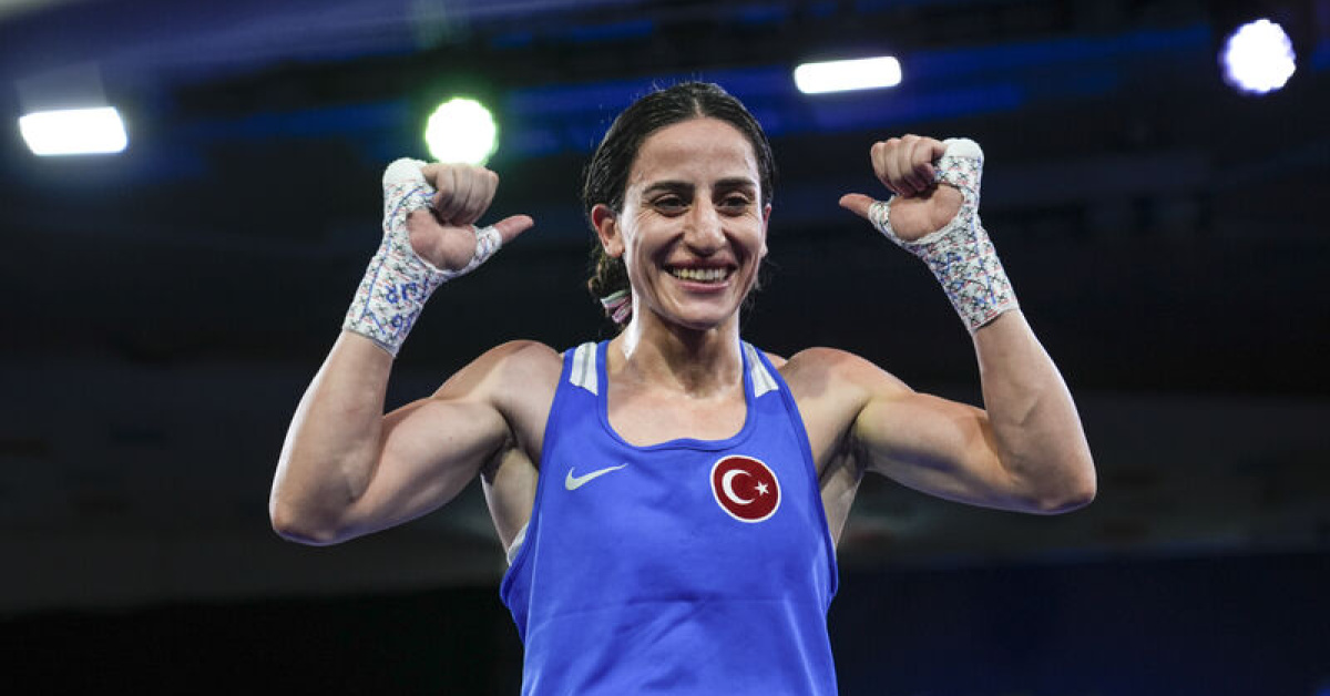 Gizem Özer madalyayı garantiledi!