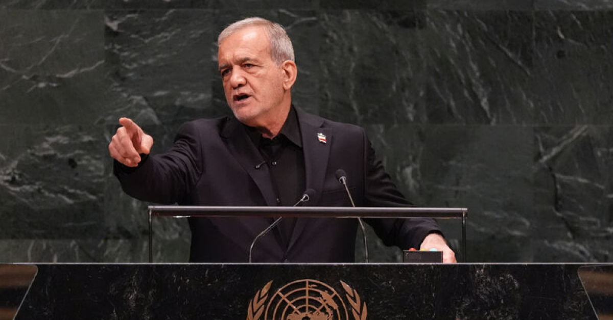 İran Cumhurbaşkanı Pezeşkiyan BM'de: İran yıkılmayacak