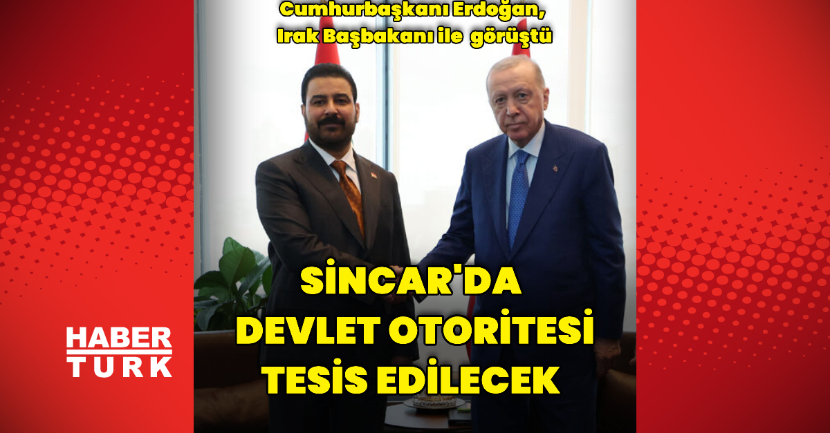 Cumhurbaşkanı Erdoğan, Irak Başbakanı ile görüştü