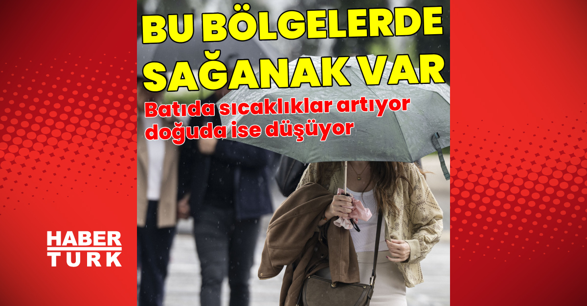 Bu bölgeler için sağanak yağmur uyarısı