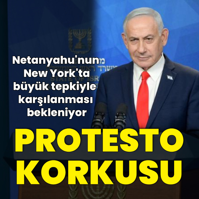 Netanyahu'nun protestolarla karşılanması bekleniyor