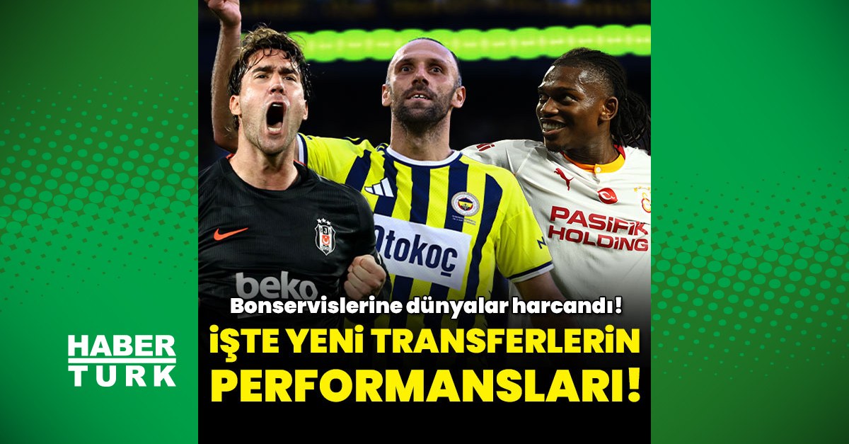 İşte yeni isimlerin 6 haftalık performansı