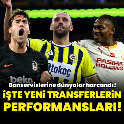 İşte yeni isimlerin 6 haftalık performansı