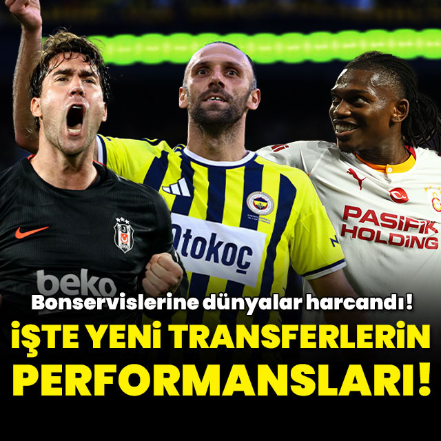 İşte yeni isimlerin 6 haftalık performansı