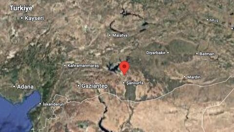 Diyarbakır'da hissedilen bir deprem oldu