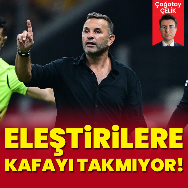 Okan Buruk eleştirilere kafayı takmıyor!