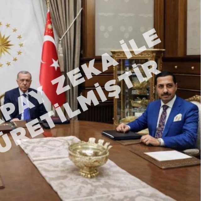 Yapay zekayla montaj tutuklattı