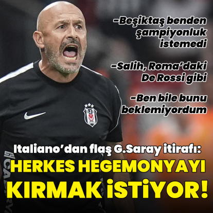 Italiano'dan flaş G.Saray itirafı!