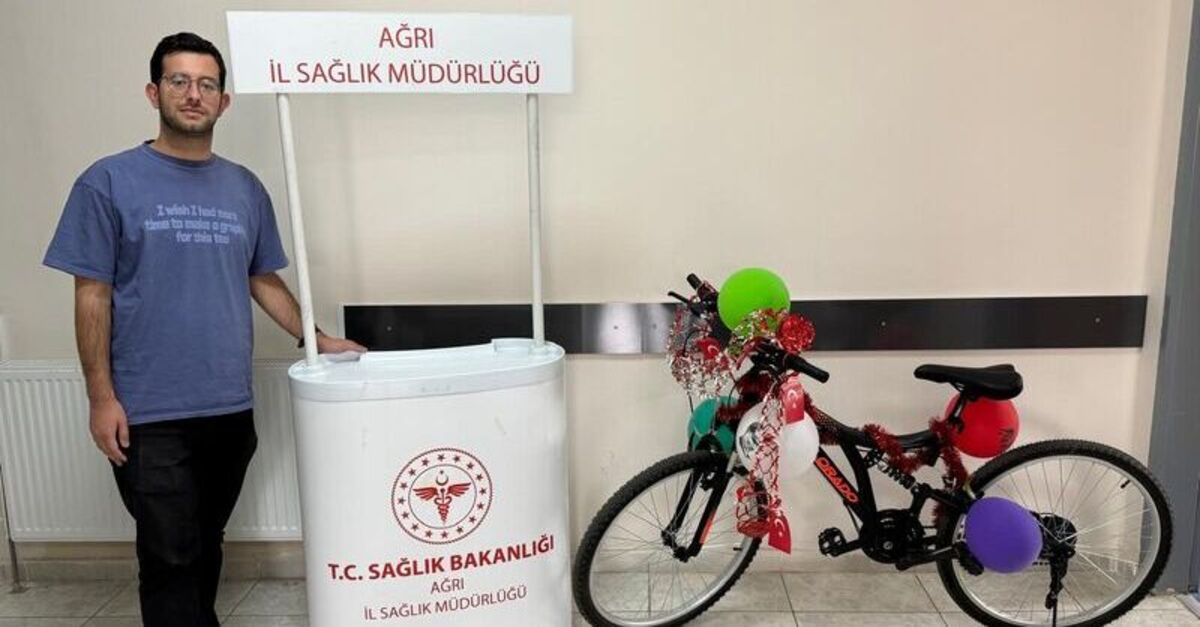 Ağrı'da "Sigarayı bırak, Bisikleti kap" kampanyası