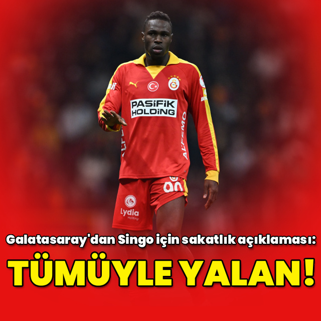 Galatasaray'dan Singo açıklaması!