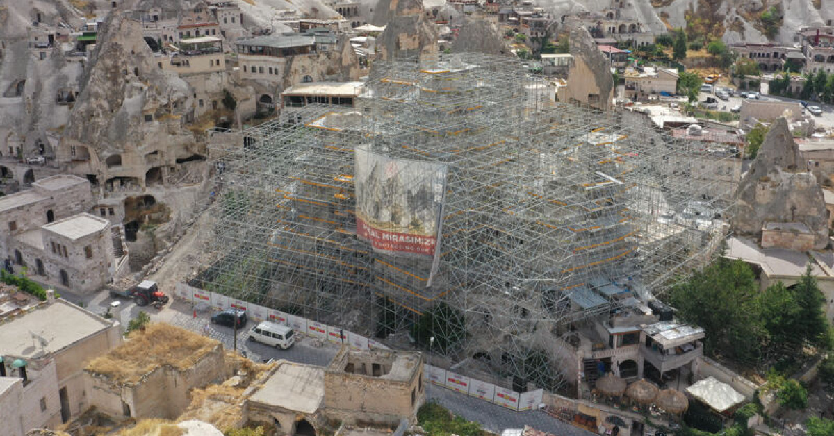 Kapadokya'da 7 peribacasının korunması için çalışma