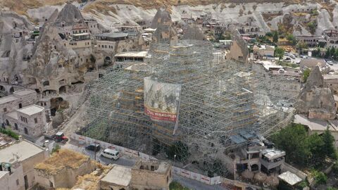 Kapadokya'da 7 peribacasının korunması için çalışma