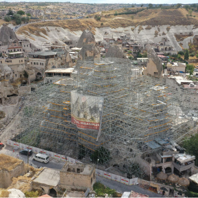 Kapadokya'da 7 peribacasının korunması için çalışma